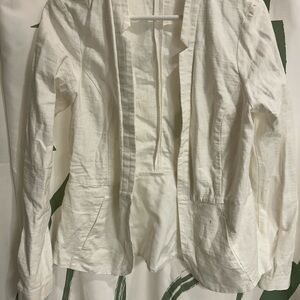 Maurices Textured White Blazer